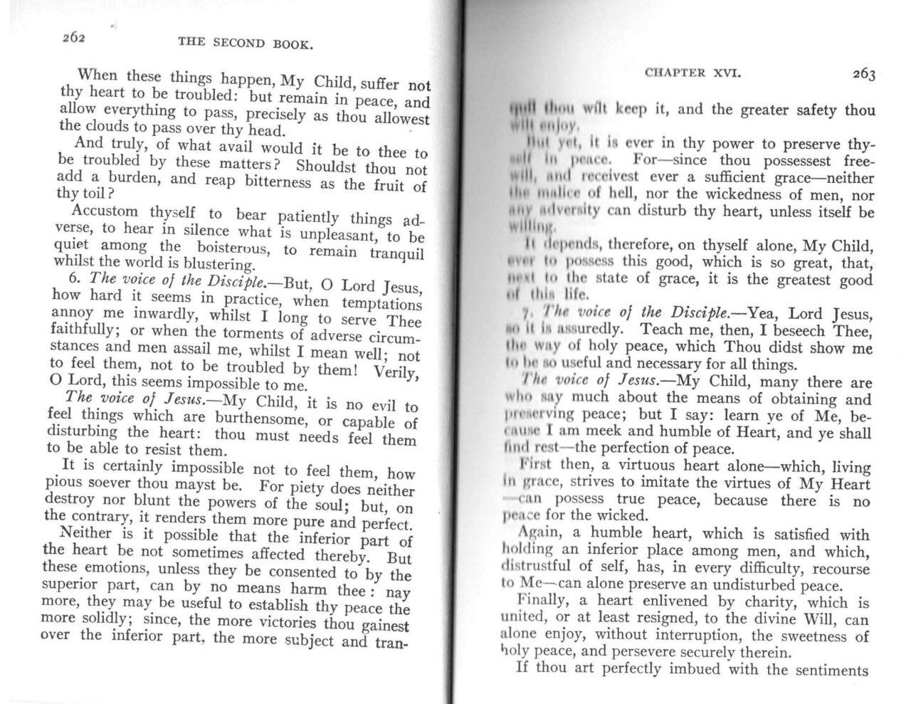 Jesus teaches us how to preserve peace of heart Betrayed Catholics